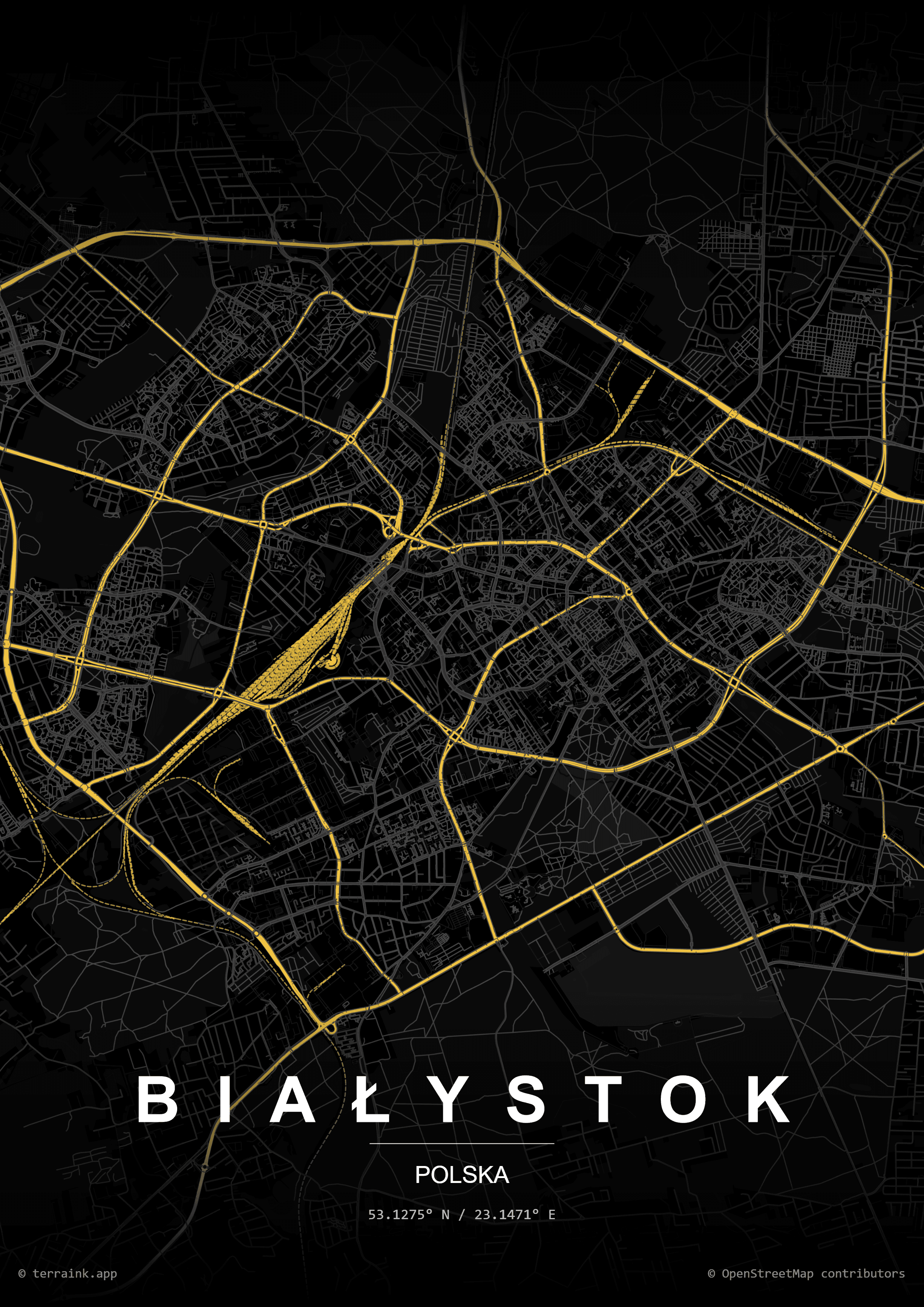 Mapa lokalizacji — Białystok